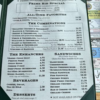 Waters Supperclub menu 3